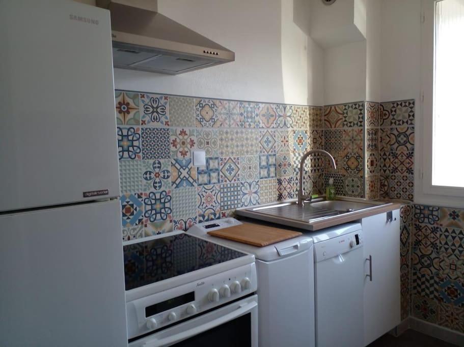 Studio 33 M2 , Climatise, Parking Exterieur Prive Gratuit Amélie-les-Bains-Palalda Exteriör bild